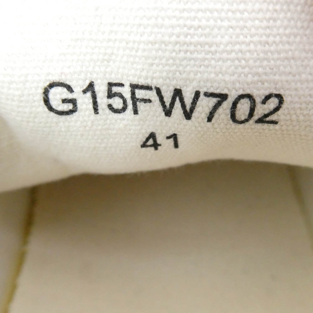 カミヤ G15FW702 Joey Platform Sneaker ジョーイ プラットフォーム スニーカー レッド系 41【極上美品】【中古】
