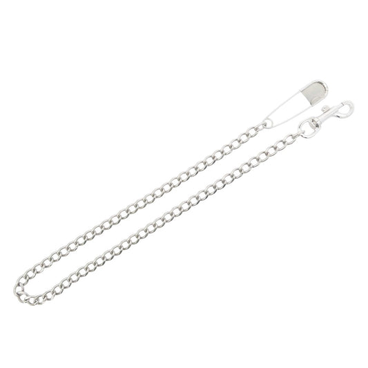 カミヤ G12AC075-0 Long Wallet Chain BRASS ピン 喜平 真鍮 ウォレットチェーン シルバー系【極上美品】【中古】