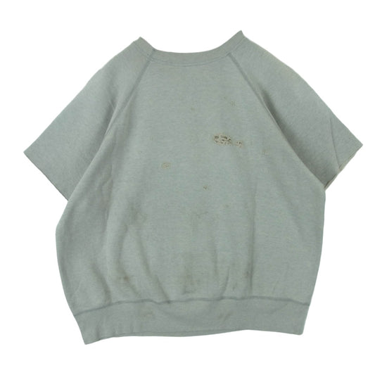 SAINT MICHAEL セントマイケル 26SS SM-MK8-0000-051 S/S CREW NECK SWEAT BEETHORVEN ベートーヴェン クルーネック 半袖 スウェット トレーナー グレー系 L【美品】【中古】