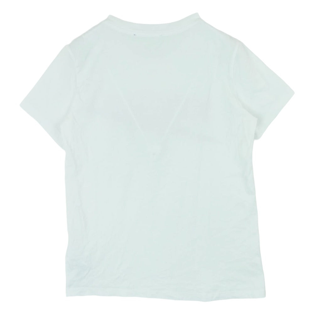 DIESEL ディーゼル T-SILY グラフィックプリント 半袖 Tシャツ コットン インド製 ホワイト系 XS【中古】