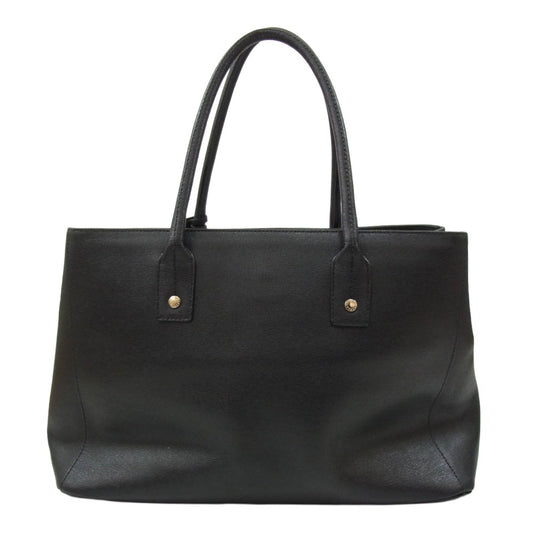 Furla フルラ G6451 リンダ レザー トートバッグ ハンドバッグ ブラック系【中古】