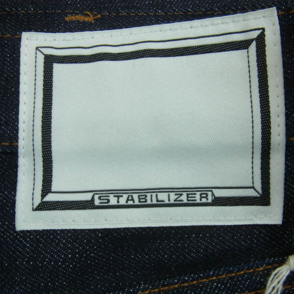 スタビライザージーンズ 0-04 DENIM PANTS ジップフライ デニム パンツ ジーンズ インディゴブルー系 W29 L28【中古】