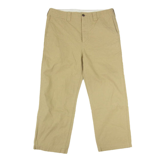 VISVIM ビズビム 25SS 0125105008004 LEAGUERS CHINO シンチバック リーガーズ チノパンツ ベージュ系 3【中古】