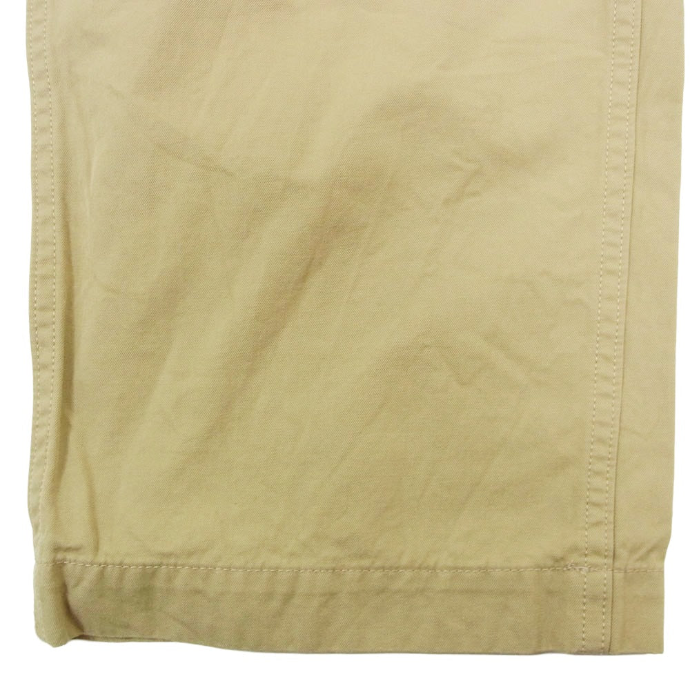 VISVIM ビズビム 25SS 0125105008004 LEAGUERS CHINO シンチバック リーガーズ チノパンツ ベージュ系 3【中古】