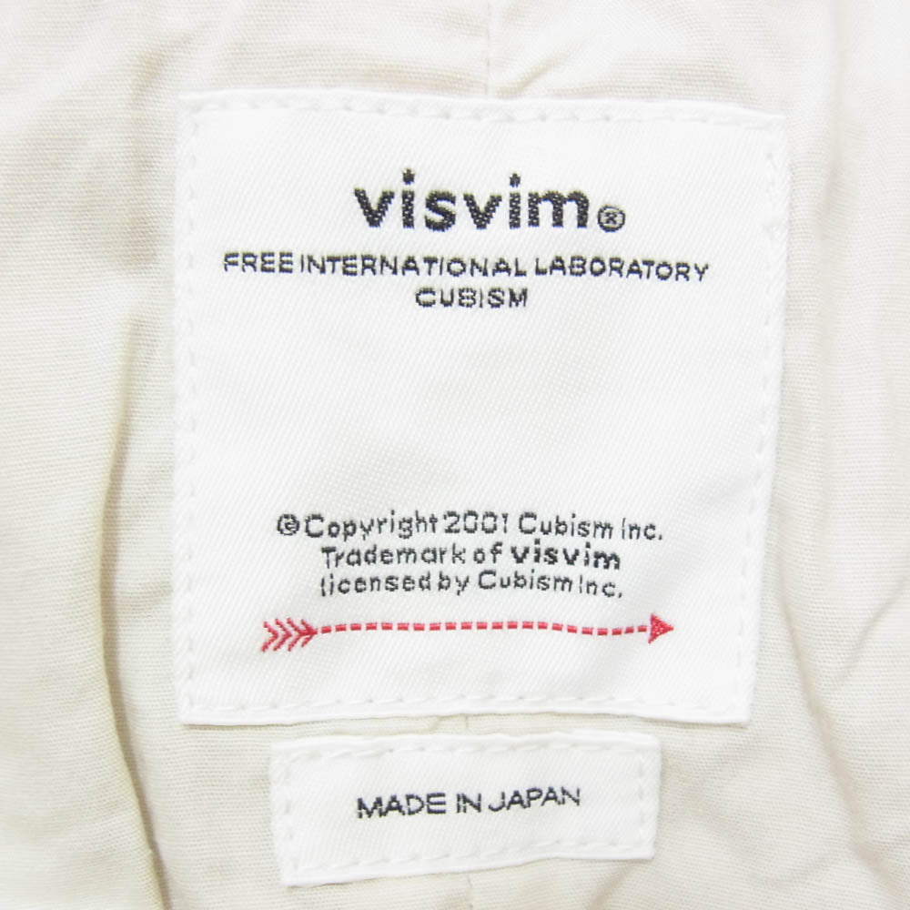 VISVIM ビズビム 25SS 0125105008004 LEAGUERS CHINO シンチバック リーガーズ チノパンツ ベージュ系 3【中古】