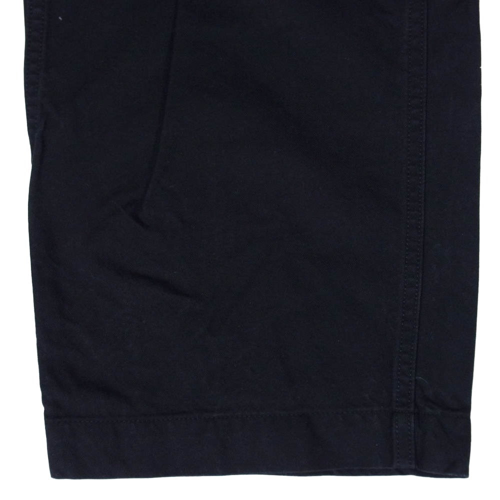 VISVIM ビズビム 25SS 0125105008006 WIDE CHINO PANTS ワイド チノパンツ ブラック系 3【中古】
