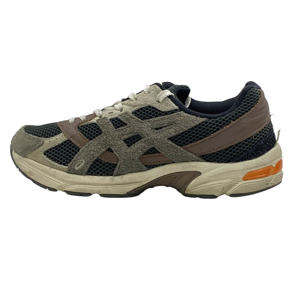 asics アシックス 1201A924 × HAL STUDIOS ハルスタジオ Gel-1130 MK-2 Forest ゲル1130 フォレスト ローカット スニーカー カーキ系 ブラウン系 26.5cm【中古】