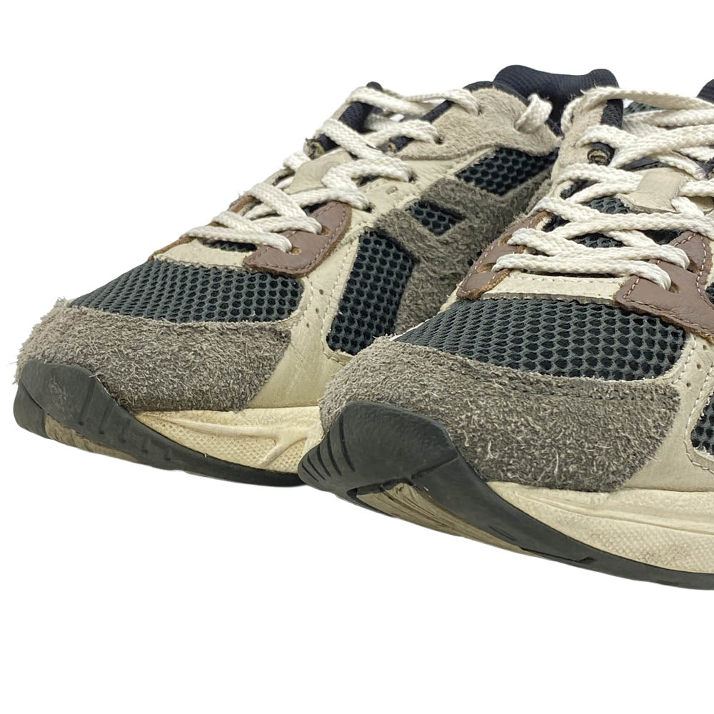 asics アシックス 1201A924 × HAL STUDIOS ハルスタジオ Gel-1130 MK-2 Forest ゲル1130 フォレスト ローカット スニーカー カーキ系 ブラウン系 26.5cm【中古】