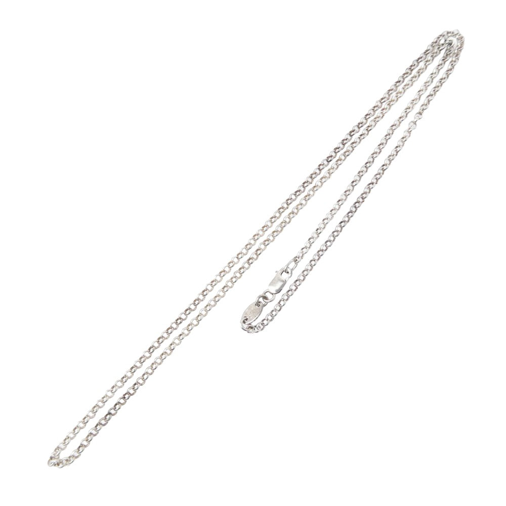 CHROME HEARTS クロムハーツ（原本無） NECKCHAIN 20inch ロールチェーン 20インチ ネックレス シルバー系【中古】