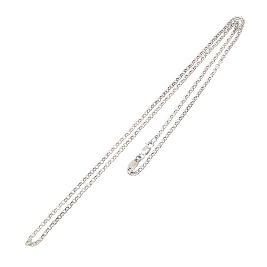 CHROME HEARTS クロムハーツ（原本無） NECKCHAIN 20inch ロールチェーン 20インチ ネックレス シルバー系【中古】