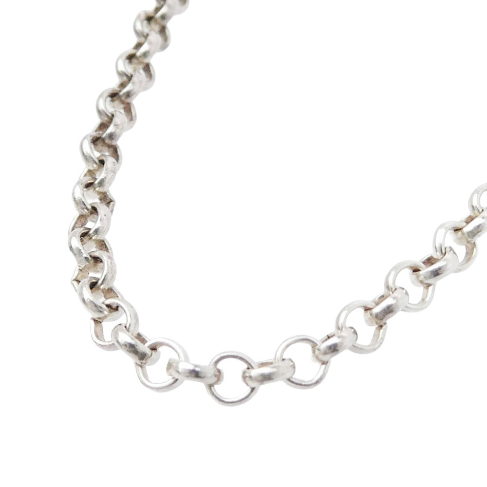 CHROME HEARTS クロムハーツ（原本無） NECKCHAIN 20inch ロールチェーン 20インチ ネックレス シルバー系【中古】