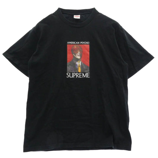 Supreme シュプリーム 23AW American Psycho Tee アメリカン サイコ 半袖 Tシャツ ブラック系 M【中古】