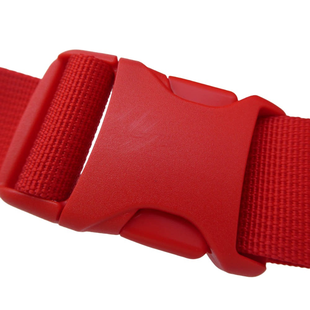 Supreme シュプリーム 24AW Waist Bag ウエスト ショルダー バッグ レッド系 27×13.5×10cm【中古】