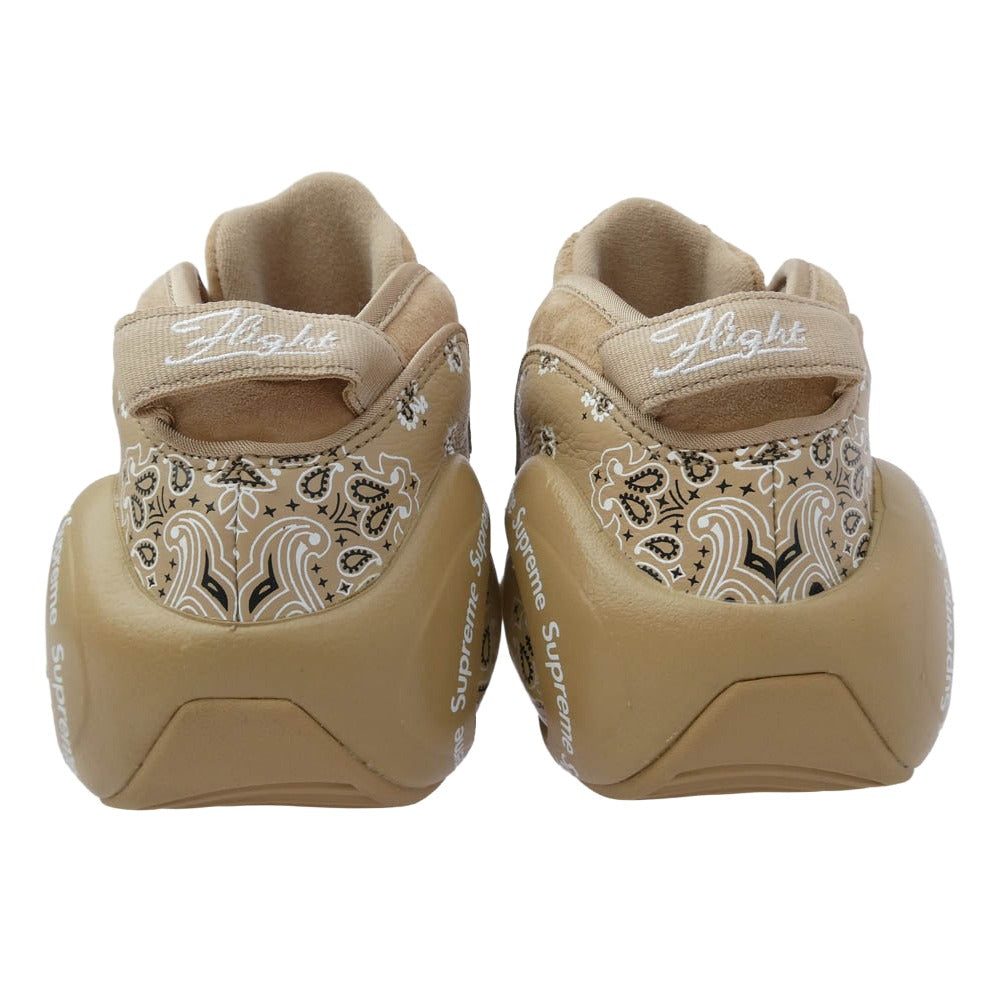 Supreme シュプリーム 22SS DJ8604-200 Air Zoom Flight 95 SP Hemp White エア ズーム フライト 95 SP ヘンプ ホワイト スニーカー ベージュ系 26cm【中古】