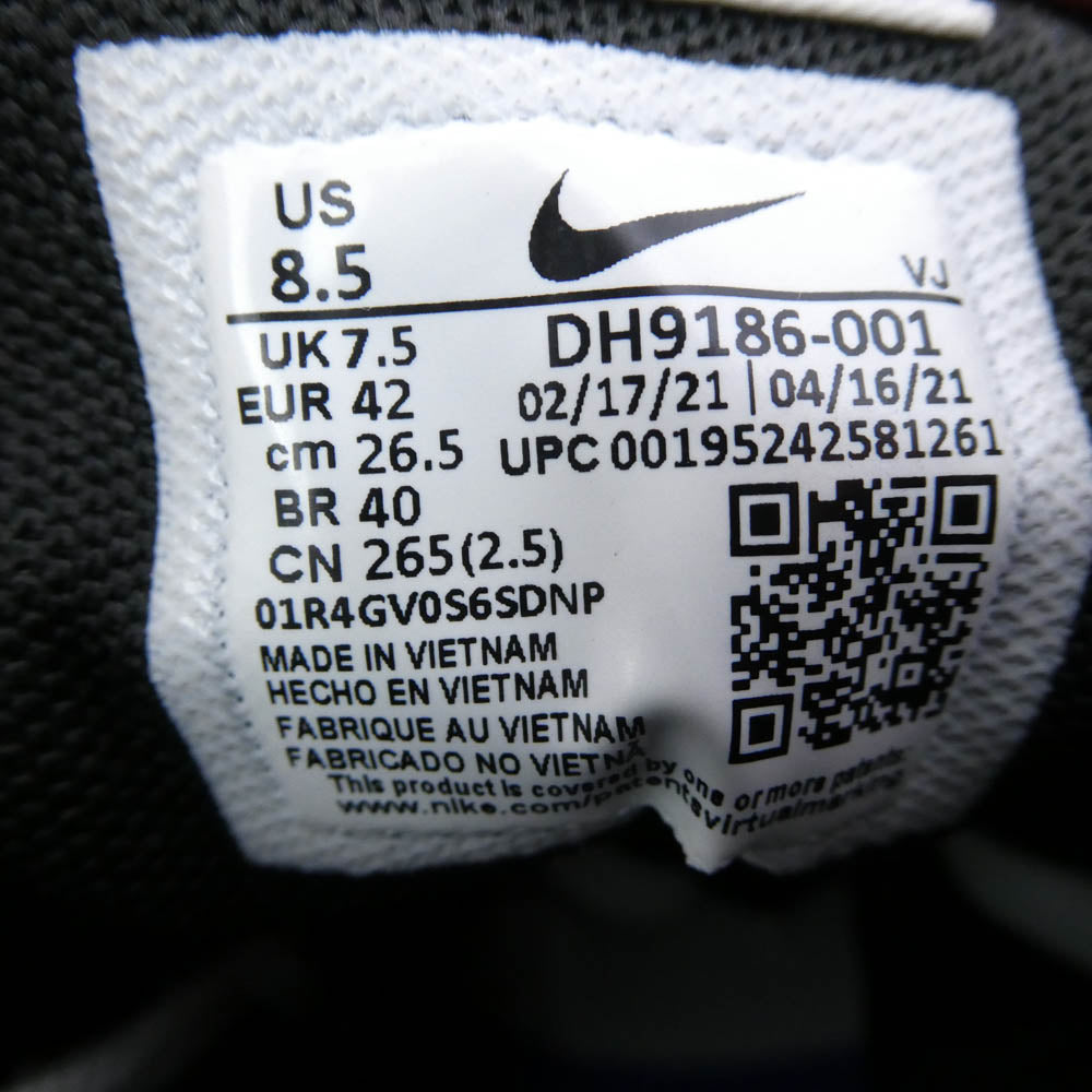 NIKE ナイキ Sacai サカイ DH9186-001 x Jean-Paul Gaultier Vapor Waffle Black Black White ジャンポール・ゴルチエ ヴェイパー ワッフル ブラック スニーカー ブラック系 26.5cm【中古】