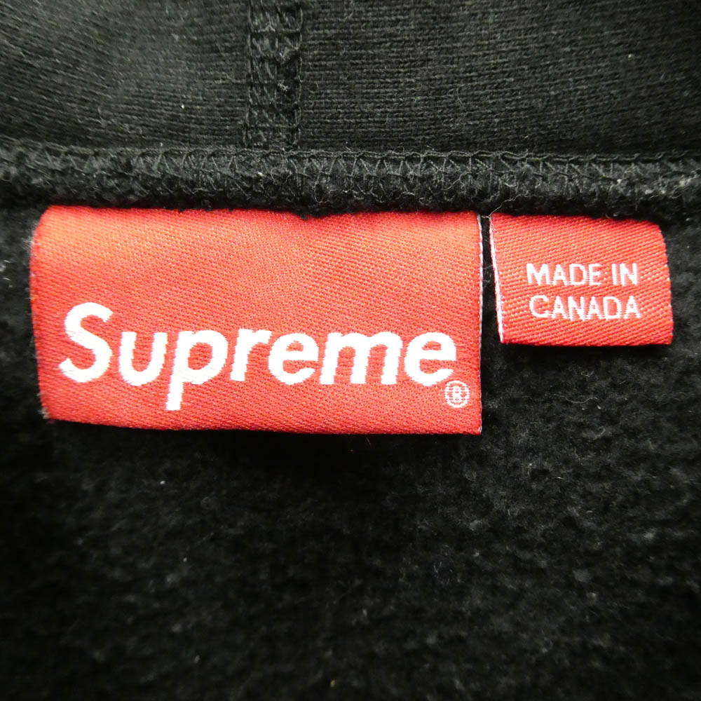 Supreme シュプリーム 23AW Box Logo Hooded Sweatshirt ボックスロゴ スウェットシャツ フーディー パーカー ブラック系 S【中古】