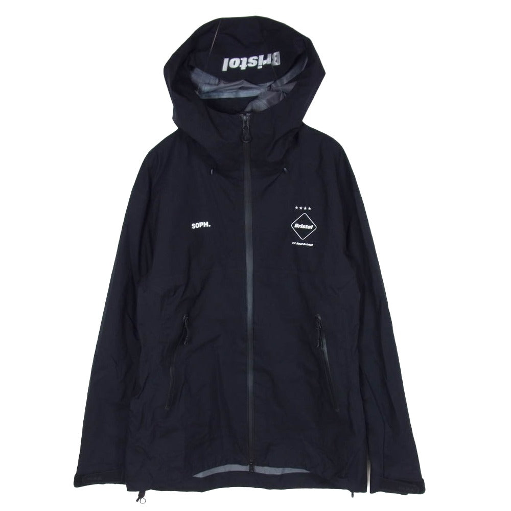 F.C.R.B. エフシーアールビー 23SS FCRB-230003 3LAYER WARM UP JACKET マウンテンパーカー ジップアップ　ジャケット ブラック系 M【中古】