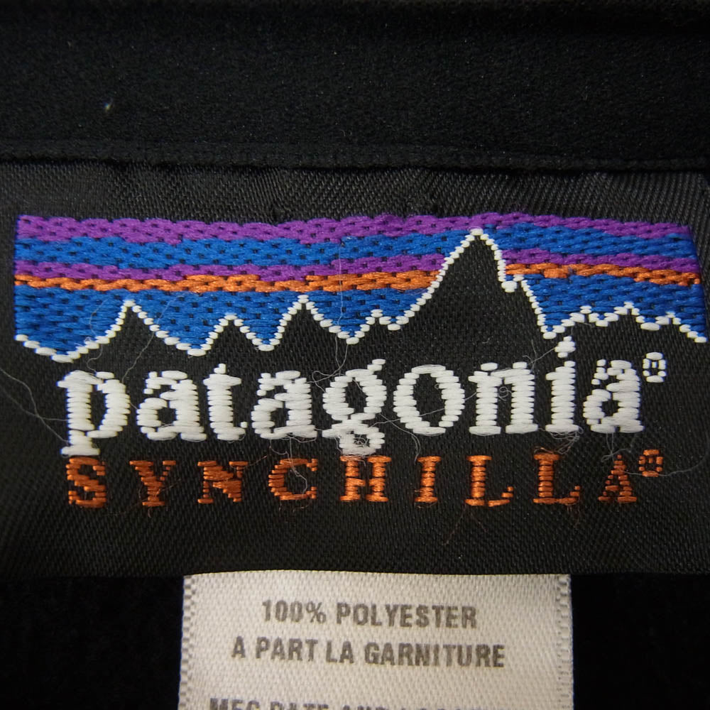 patagonia パタゴニア 12SS 11307 SYNCHILLA シンチラ フリース ジップアップ ジャケット ブラック系 XL【中古】
