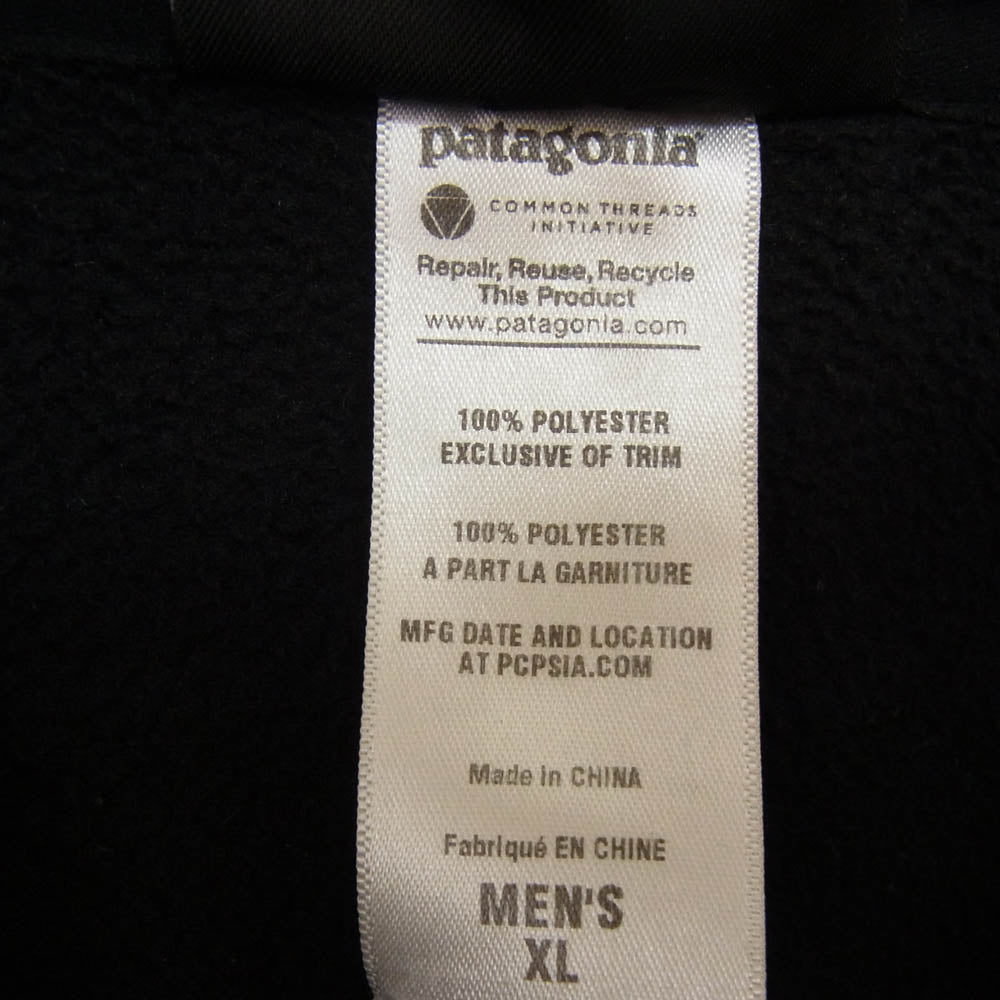 patagonia パタゴニア 12SS 11307 SYNCHILLA シンチラ フリース ジップアップ ジャケット ブラック系 XL【中古】
