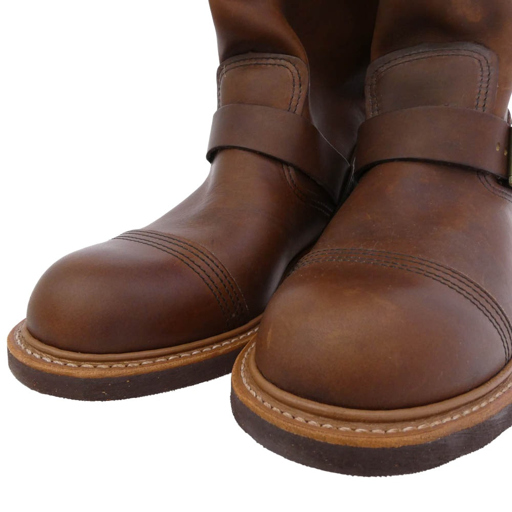 RED WING レッドウィング 8121 アイアンスミス エンジニア ブーツ ブラウン系 27cm【美品】【中古】