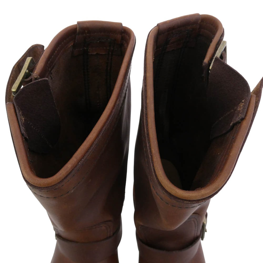 RED WING レッドウィング 8121 アイアンスミス エンジニア ブーツ ブラウン系 27cm【美品】【中古】