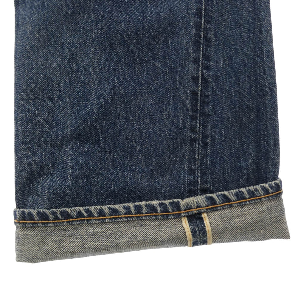 WAREHOUSE ウエアハウス 1001XX ボタンフライ デニム パンツ ブルー系 W34【中古】
