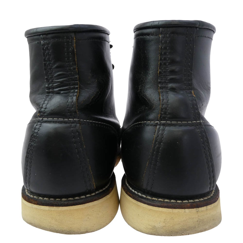 RED WING レッドウィング 8179 6inch Classic Moc 6インチ モックトゥ ブーツ ブラック系 8.5【中古】