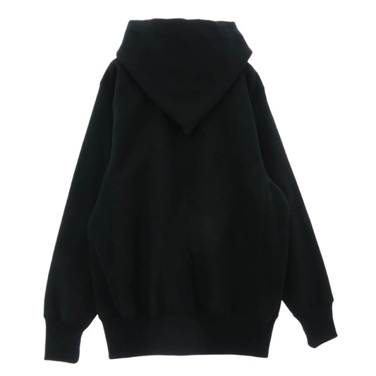 WAREHOUSE ウエアハウス 487 REVERSE STYLE F/Z HOOD フルジップ フード ジップ パーカー ブラック系 M【中古】