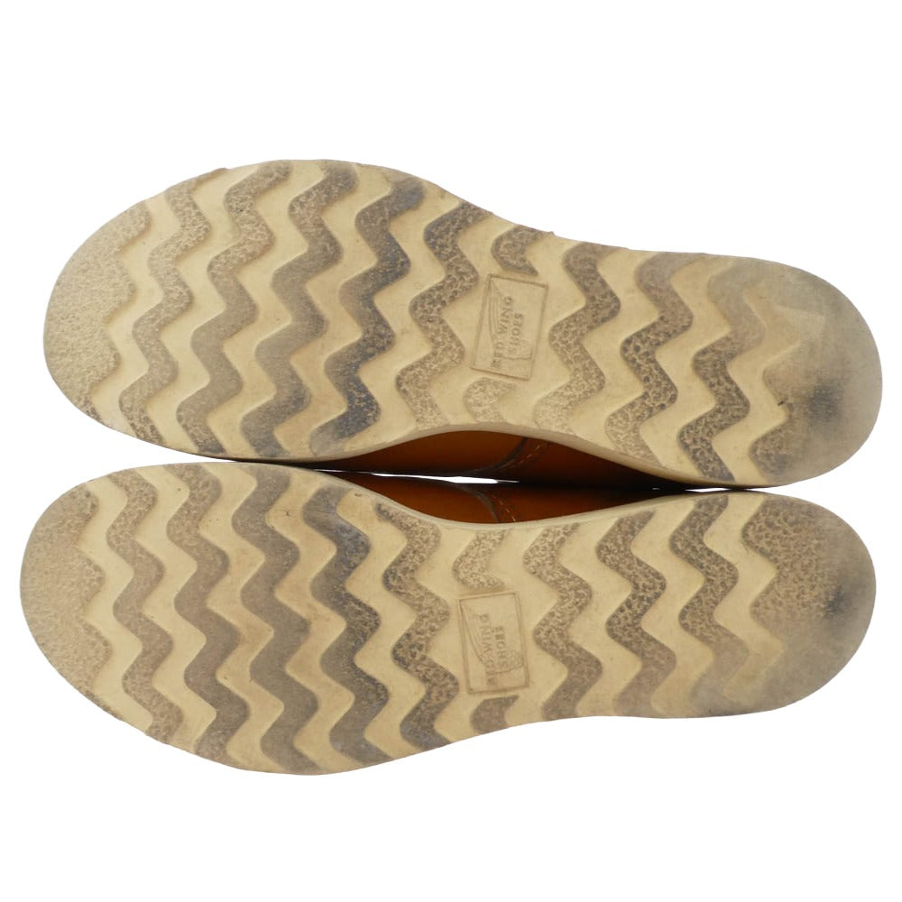 RED WING レッドウィング 9871 6inch CLASSIC ROUND TOE ゴールドラセット 犬タグ ブーツ ブラウン系 27cm【中古】