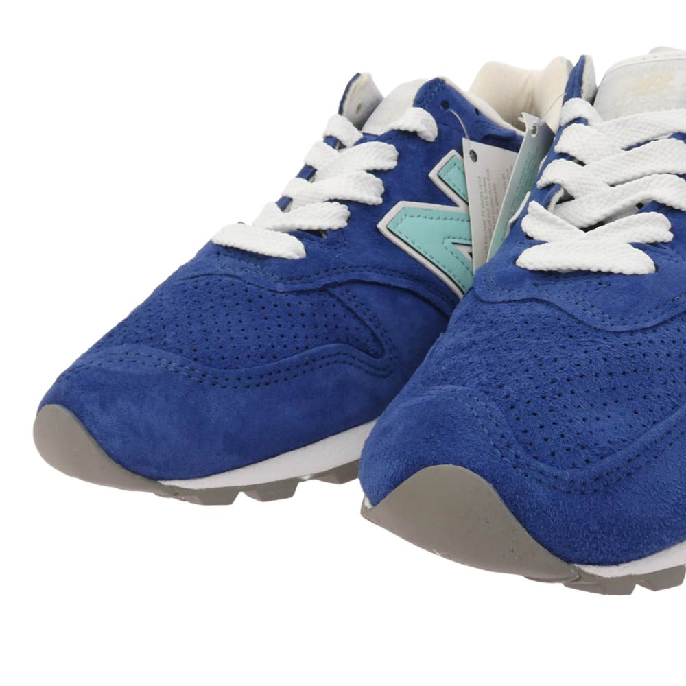 NEW BALANCE ニューバランス M1300AU MADE IN USA 1300 Blue White ローカット スニーカー ブルー系 27.5cm【極上美品】【中古】