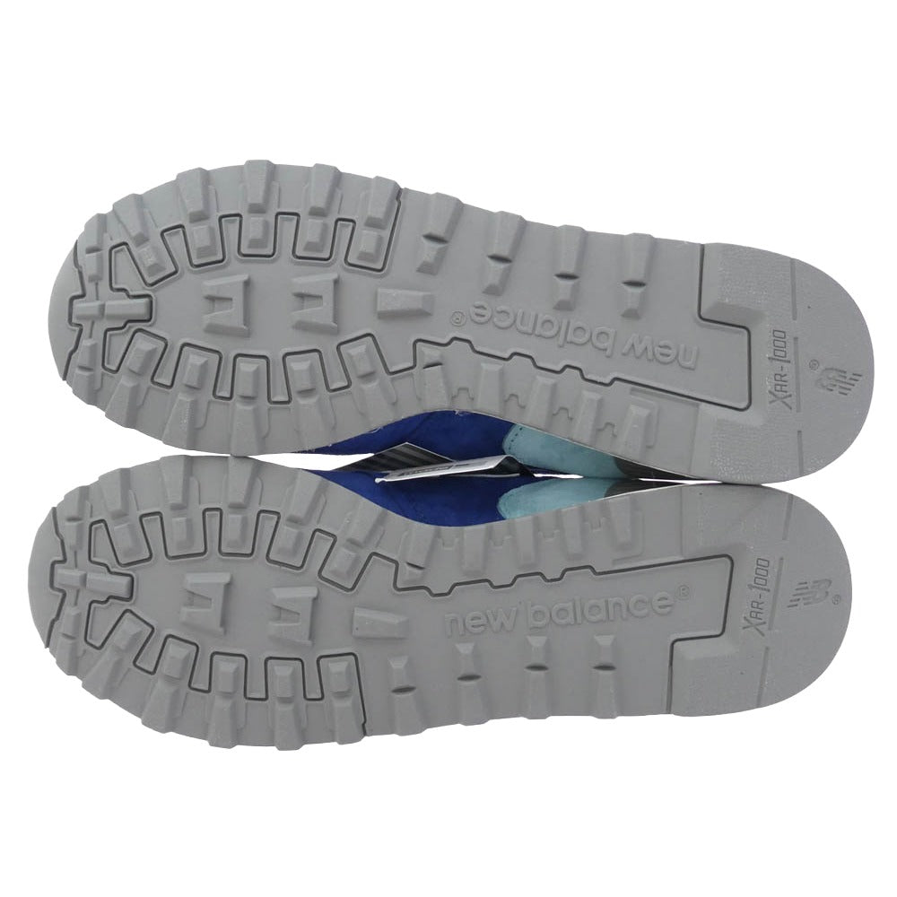 NEW BALANCE ニューバランス M1300AU MADE IN USA 1300 Blue White ローカット スニーカー ブルー系 27.5cm【極上美品】【中古】