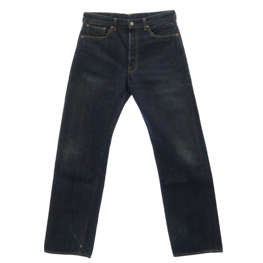 Levi's リーバイス Vintage ヴィンテージ 501-501 Wネーム ダブルネーム 60s BIGE デニムパンツ インディゴブルー系 W36【中古】