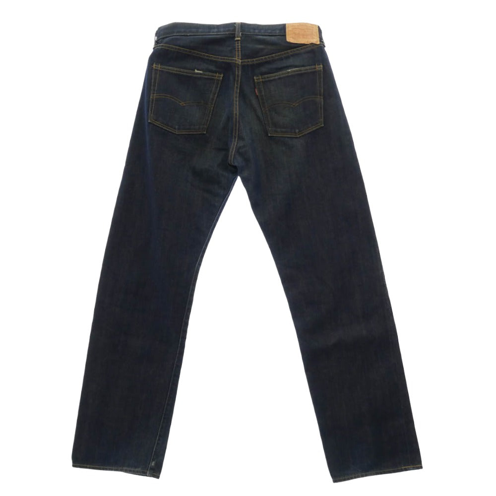Levi's リーバイス Vintage ヴィンテージ 501-501 Wネーム ダブルネーム 60s BIGE デニムパンツ インディゴブルー系 W36【中古】