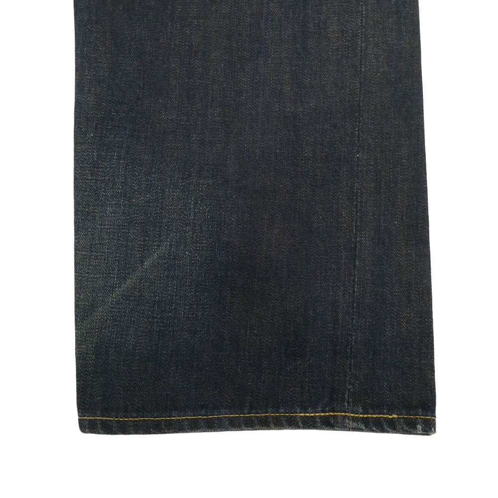 Levi's リーバイス Vintage ヴィンテージ 501-501 Wネーム ダブルネーム 60s BIGE デニムパンツ インディゴブルー系 W36【中古】