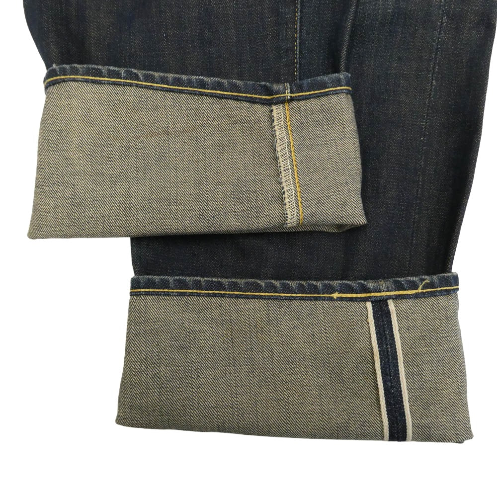 Levi's リーバイス Vintage ヴィンテージ 501-501 Wネーム ダブルネーム 60s BIGE デニムパンツ インディゴブルー系 W36【中古】