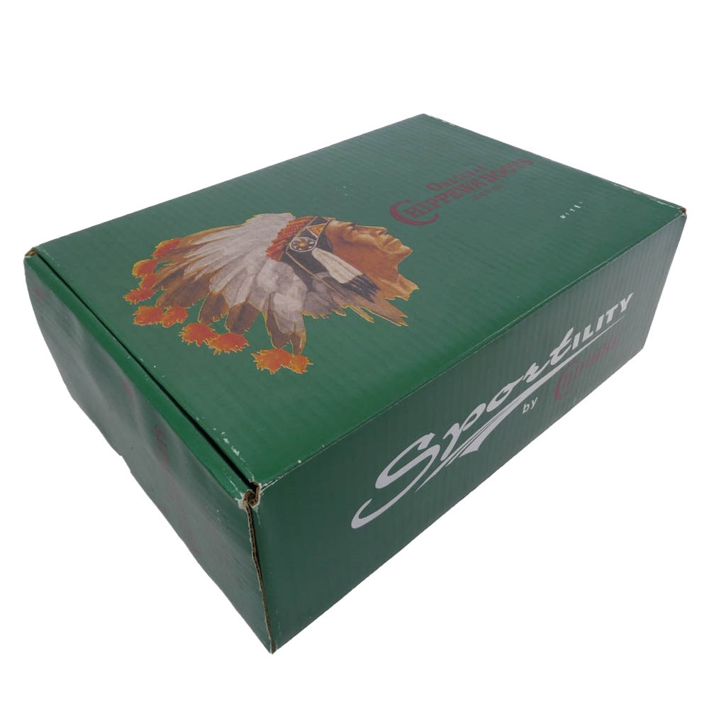 Chippewa チペワ 91049 BASEBALL GLOVE OIL 5 EYE レザー 5ホール ワークブーツ ブラウン系 9E【中古】