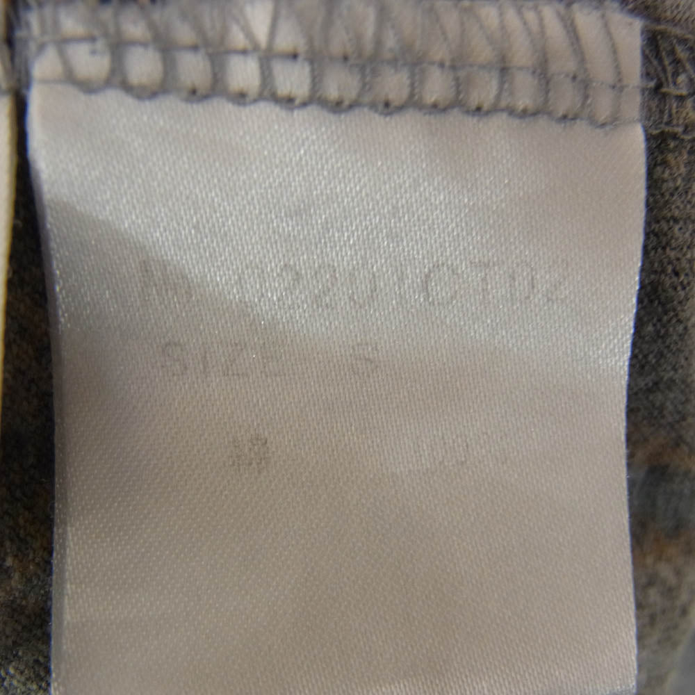 HYSTERIC GLAMOUR ヒステリックグラマー 02201CT02 HYS PARTY TIME 総柄 半袖 Tシャツ グレー系 S【中古】