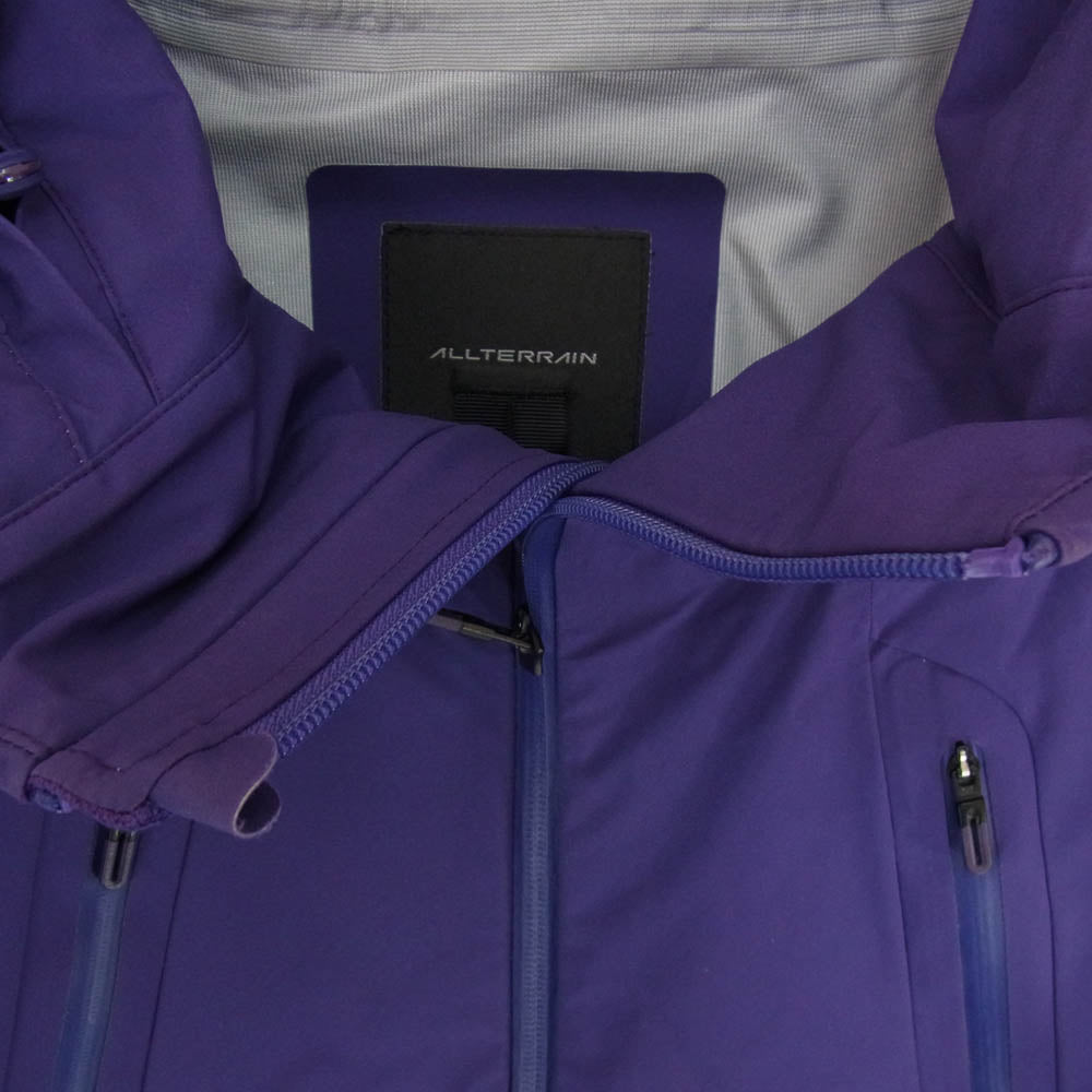 DESCENTE デサント DU5SWBA2M ALLTERRAIN HARD SHELL JACKET CREAS オルテライン クレアス ゴアテックス ハードシェル ジャケット パープル系 S【中古】