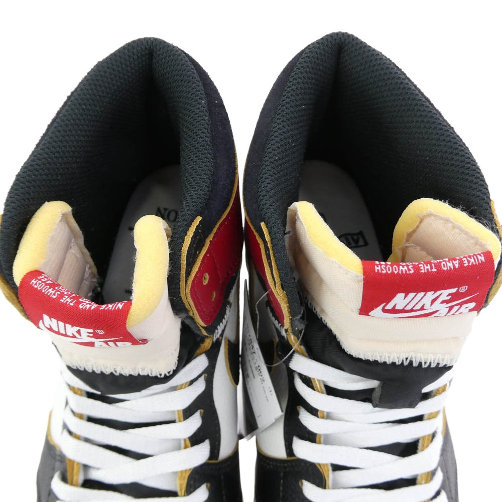 NIKE ナイキ IO7847-002 fragment design × UNION Air Jordan 1 High OG フラグメントデザイン ユニオン エアジョーダン1 ハイカット スニーカー マルチカラー系 27.5cm【新古品】【未使用】【中古】