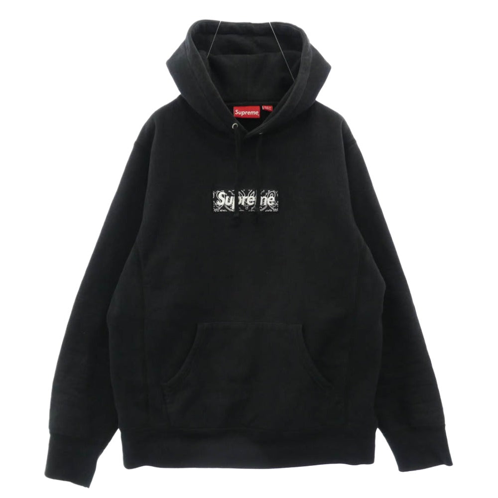 Supreme シュプリーム 19AW Bandana Box Logo Hooded Sweatshirt