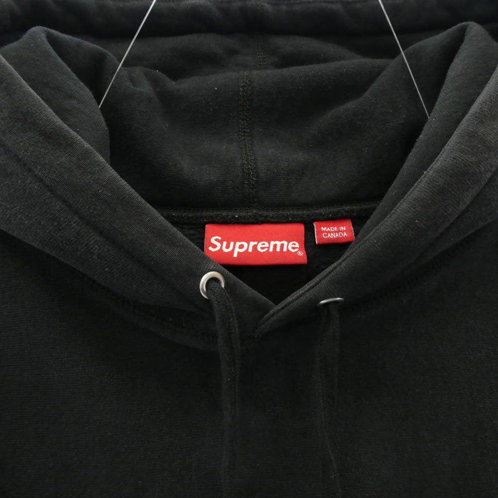 Supreme シュプリーム 19AW Bandana Box Logo Hooded Sweatshirt バンダナ ボックスロゴ プルオーバー スウェット パーカー フーディー ブラック系 M【中古】