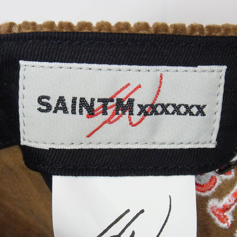 SAINT MICHAEL セントマイケル 26SS SM-MK8-0000-079 Sean Wotherspoon CAP コーデュロイ キャップ ブラウン系 OS【極上美品】【中古】