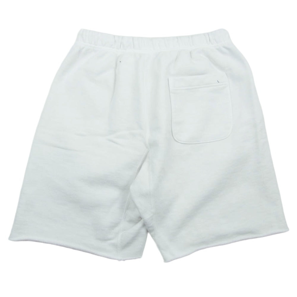 SAINT MICHAEL セントマイケル 26SS SM-MK8-0000-067 SWEAT SHORTS I LOVE SAINT アイラブセイント スウェット ショーツ ハーフパンツ ホワイト系 M【極上美品】【中古】