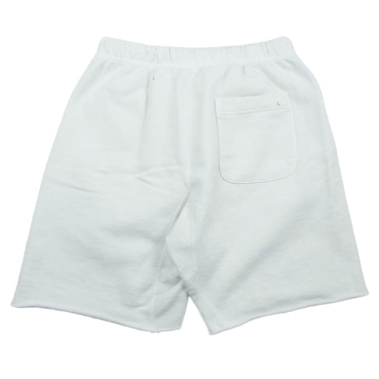SAINT MICHAEL セントマイケル 26SS SM-MK8-0000-067 SWEAT SHORTS I LOVE SAINT アイラブセイント スウェット ショーツ ハーフパンツ ホワイト系 M【極上美品】【中古】