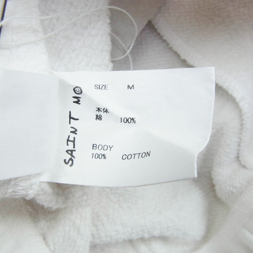 SAINT MICHAEL セントマイケル 26SS SM-MK8-0000-067 SWEAT SHORTS I LOVE SAINT アイラブセイント スウェット ショーツ ハーフパンツ ホワイト系 M【極上美品】【中古】