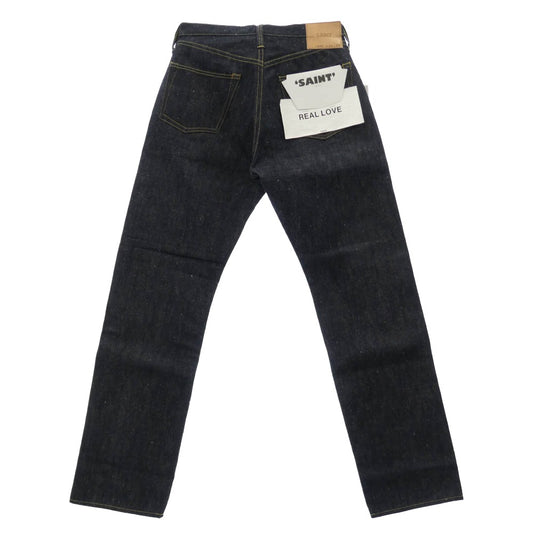 SAINT MICHAEL セントマイケル 26SS SM-MK8-0000-C46 BBJ_DENIM PANTS REGID ベルベルジン リジッド デニムパンツ ジーンズ ダークネイビー系 33【極上美品】【中古】
