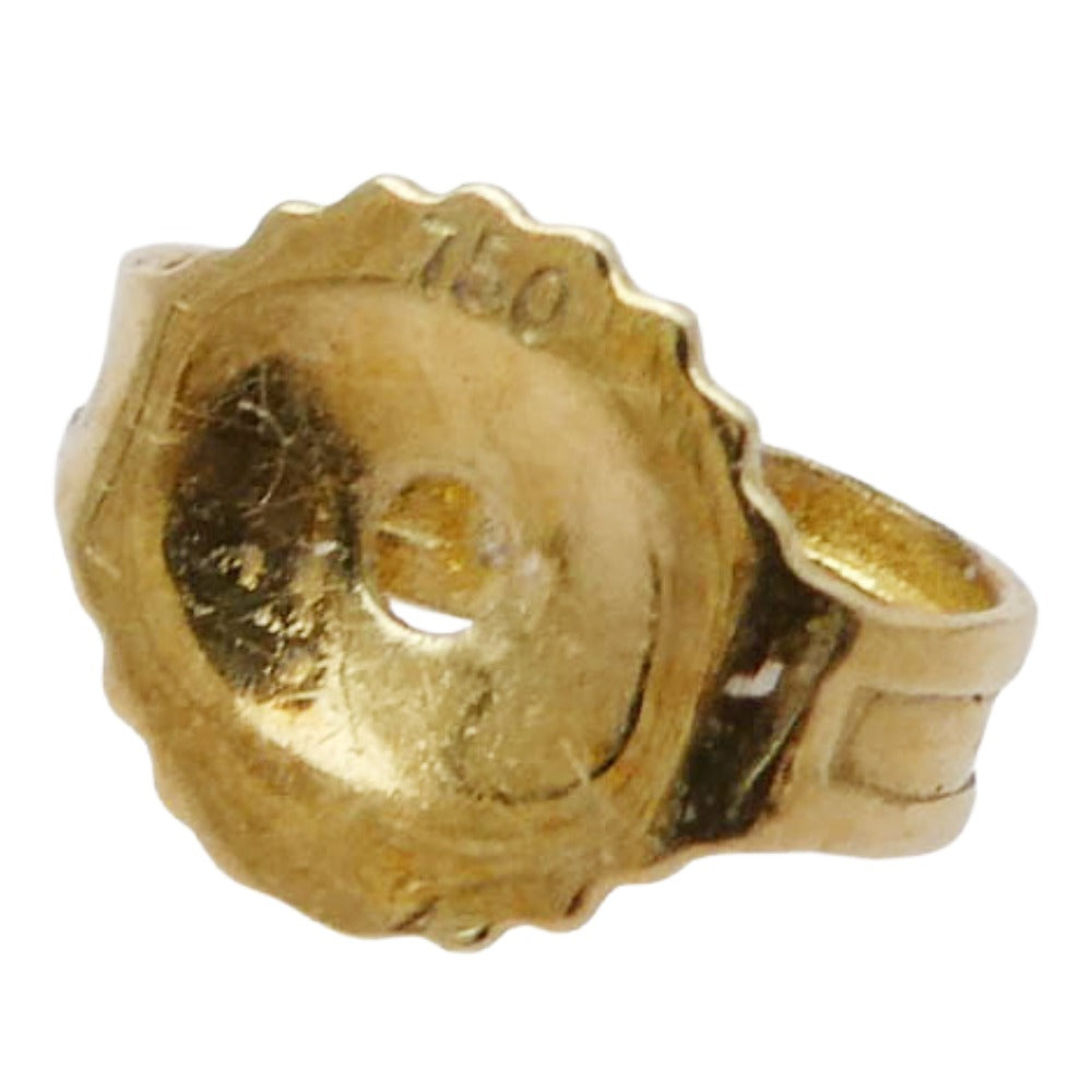 CHROME HEARTS クロムハーツ（原本無） 22K No2 CH CRS DIA 22KCHクロススタッド 1ダイヤ ピアス ゴールド系【中古】