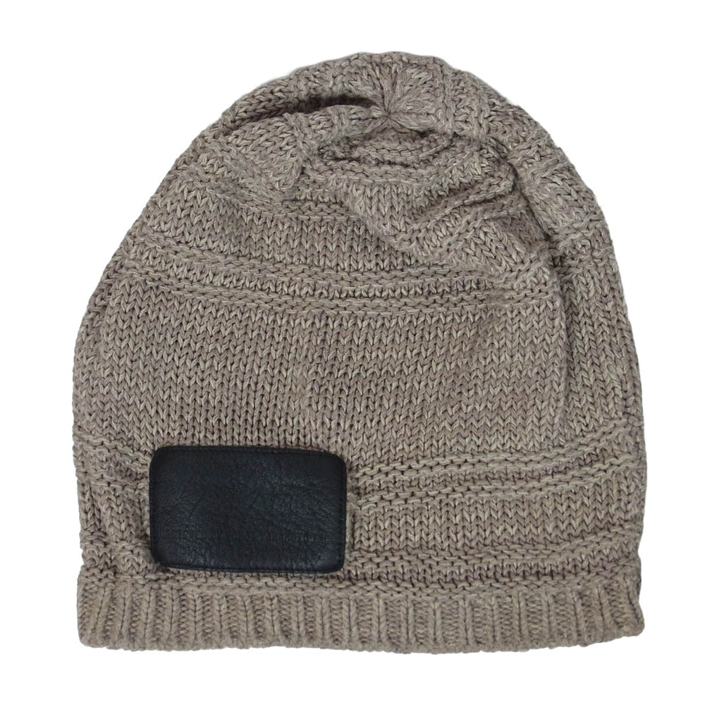 Yohji Yamamoto POUR HOMME ヨウジヤマモトプールオム HH-H05-260 CA-1/7Ry/C/Li プレン ボーダー ニット キャップ 帽子 ブラウン系【中古】