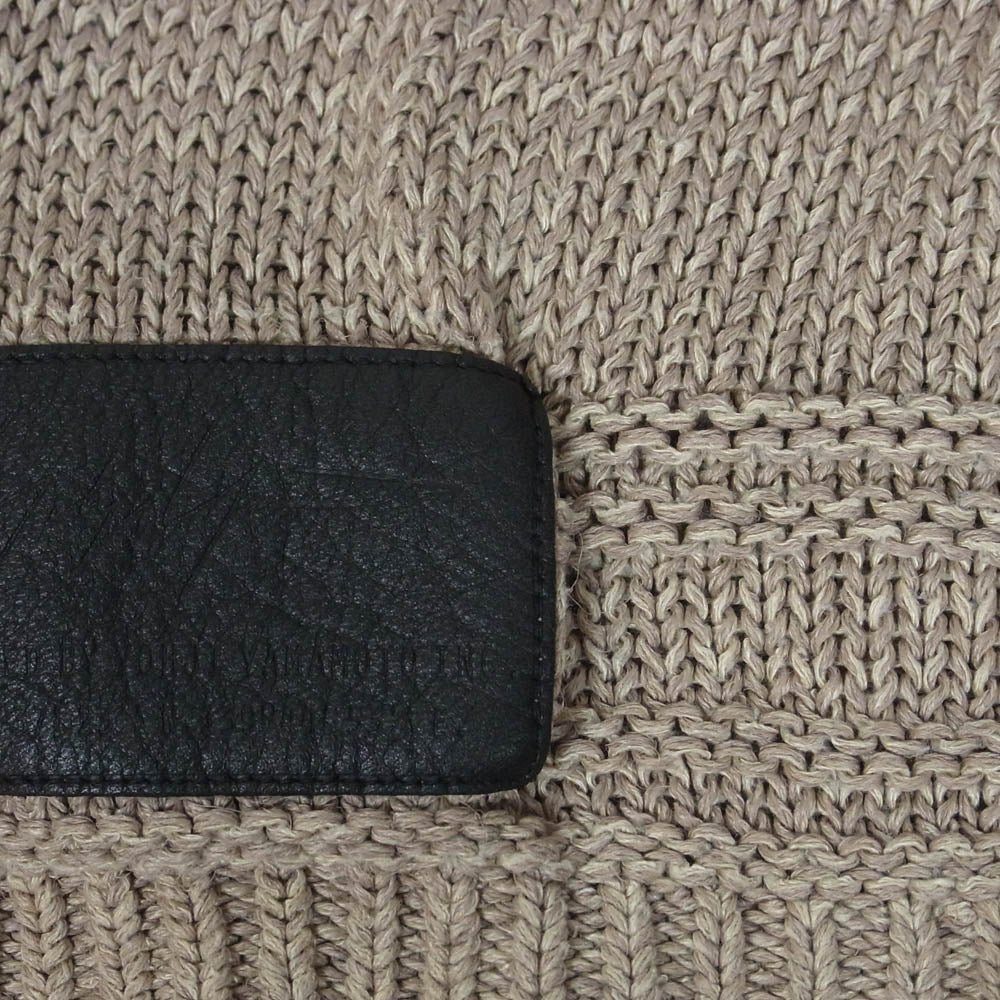 Yohji Yamamoto POUR HOMME ヨウジヤマモトプールオム HH-H05-260 CA-1/7Ry/C/Li プレン ボーダー ニット キャップ 帽子 ブラウン系【中古】