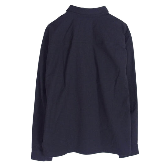 ARC'TERYX アークテリクス 25SS X000008448 Cronin Cotton Overshirt クロニン コットン ストレッチ オーバー 長袖 シャツ ブラック系 L【美品】【中古】